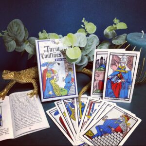 Coffret et livret le Tarot des confinés - Arcana Sacra 2021