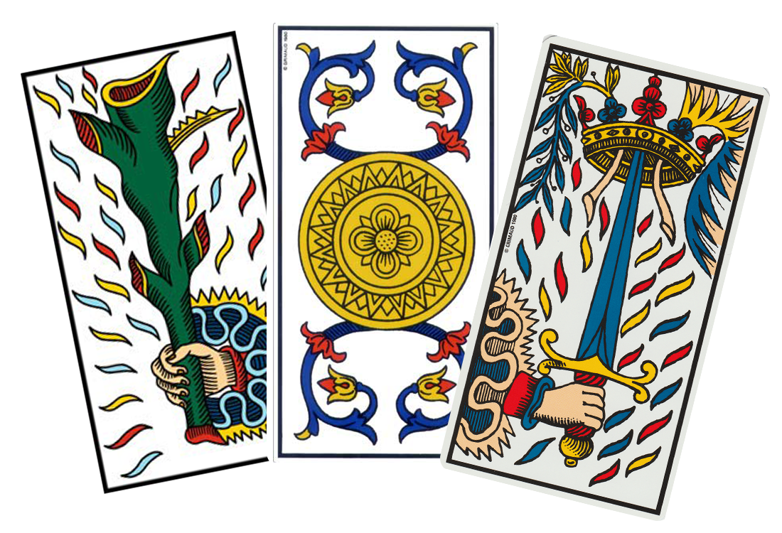 Arcanes mineurs du Tarot de Marseille