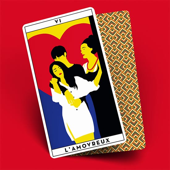 Carte du Tarot Initiatique - L'amoureux