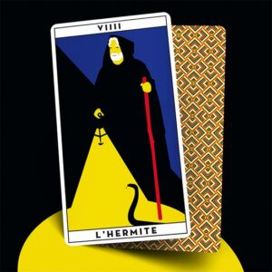 Carte du Tarot Initiatique - L'Hermite