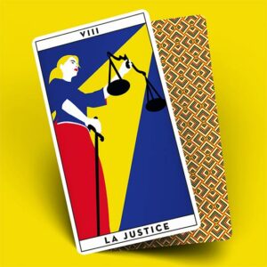 Carte du Tarot Initiatique - La Justice