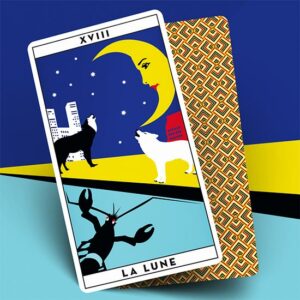 Carte du Tarot Initiatique - La Lune