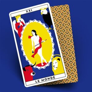 Carte du Tarot Initiatique - Le Monde