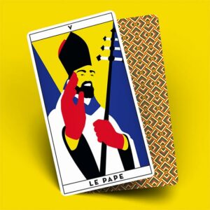 Carte du Tarot Initiatique - Le Pape