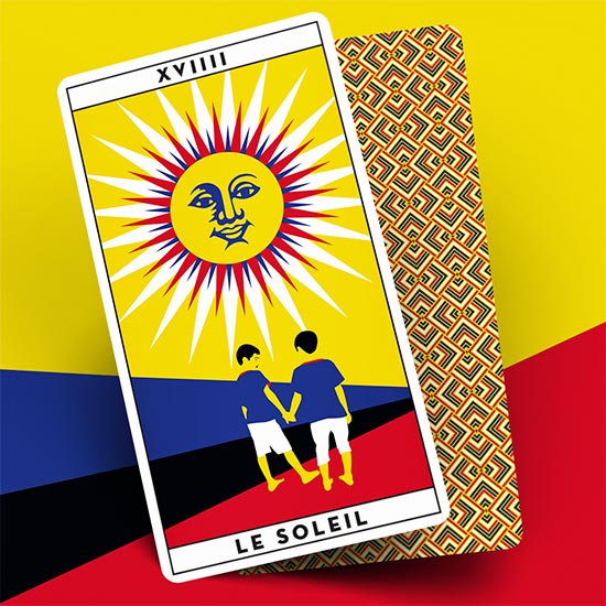 Carte du Tarot Initiatique - Le Soleil