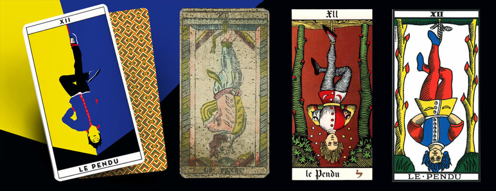 Le pendu - tarot de marseille