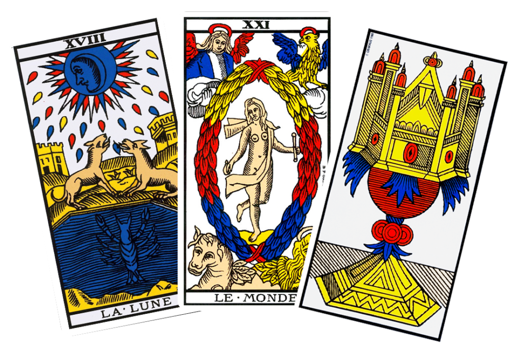 arcanes de tarot cartes majeures et mineures