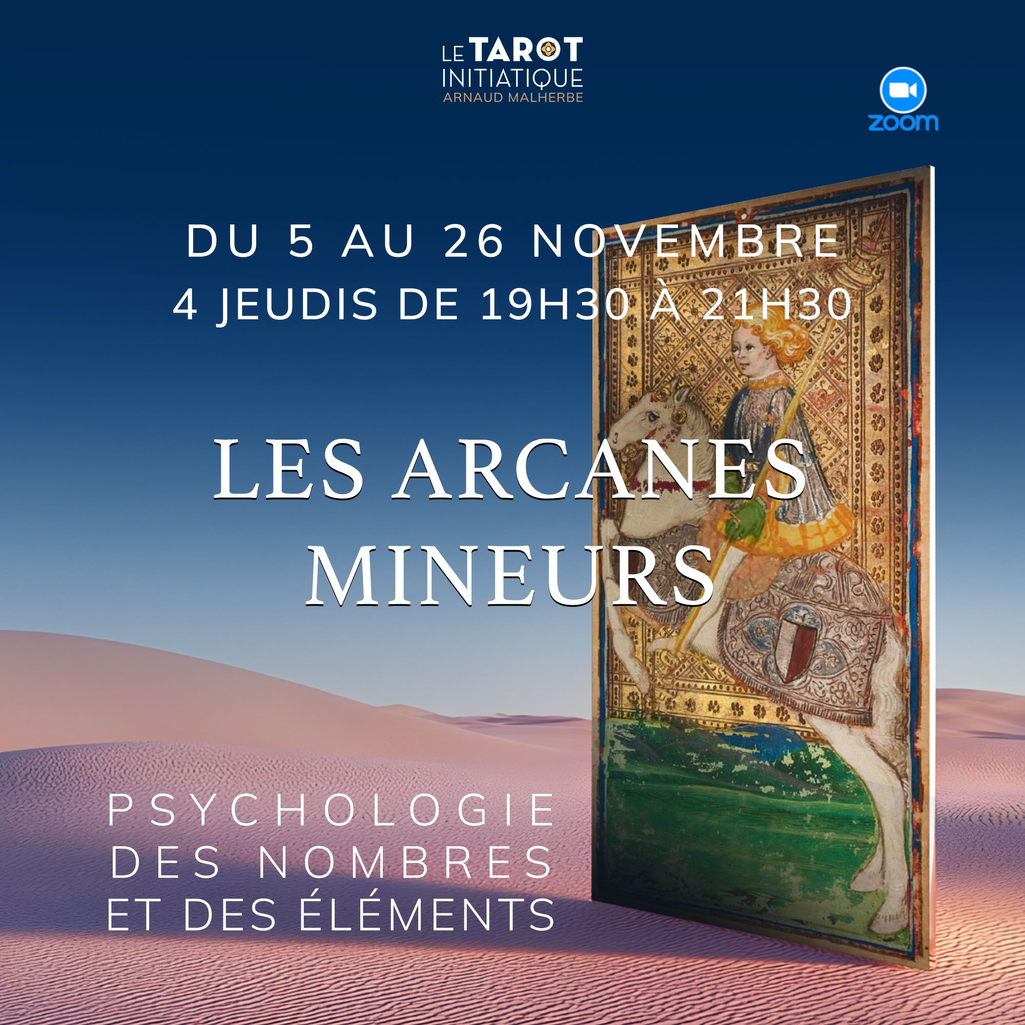 cours tarot de marseille arcanes mineurs 2026