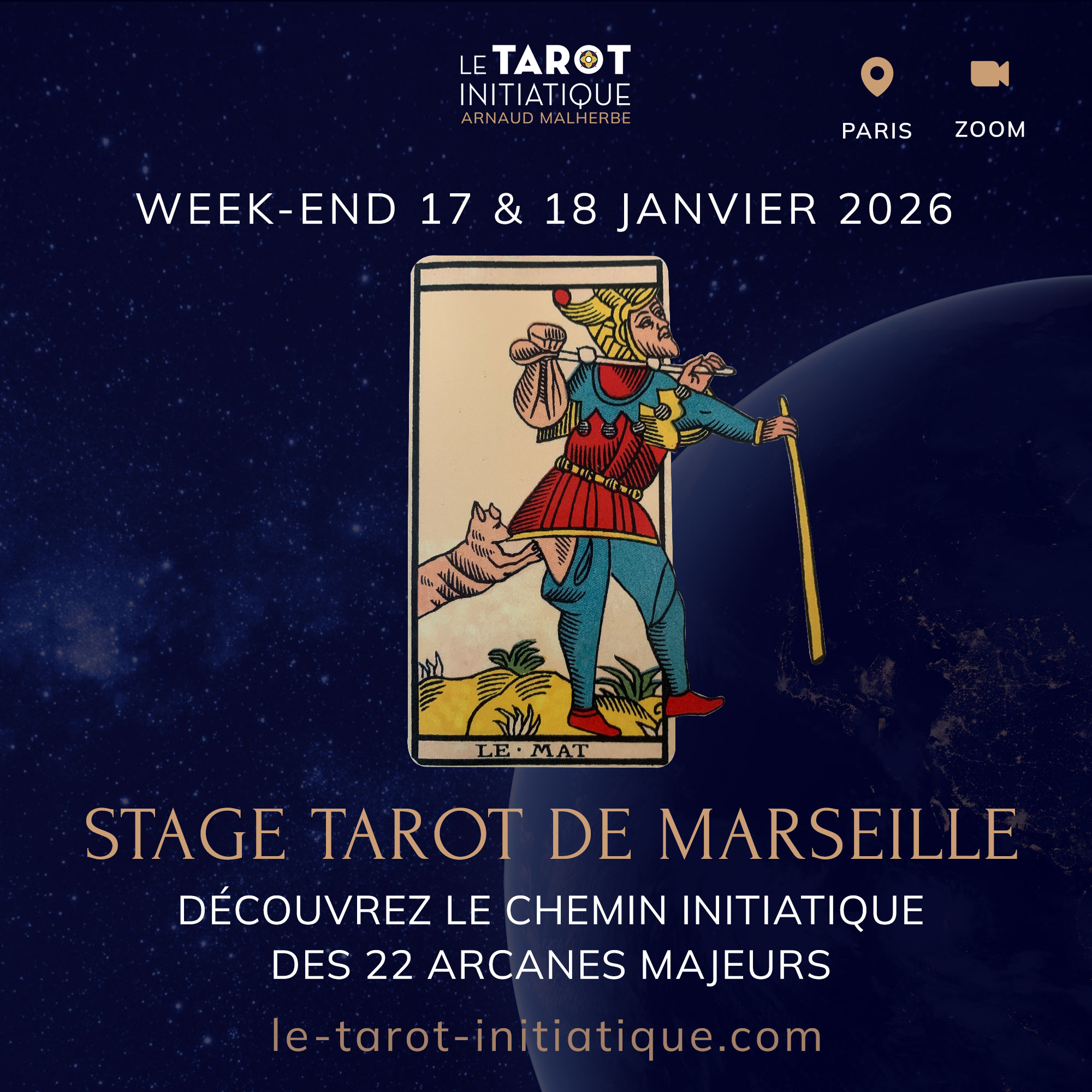 formation tarot de marseille janvier 2026