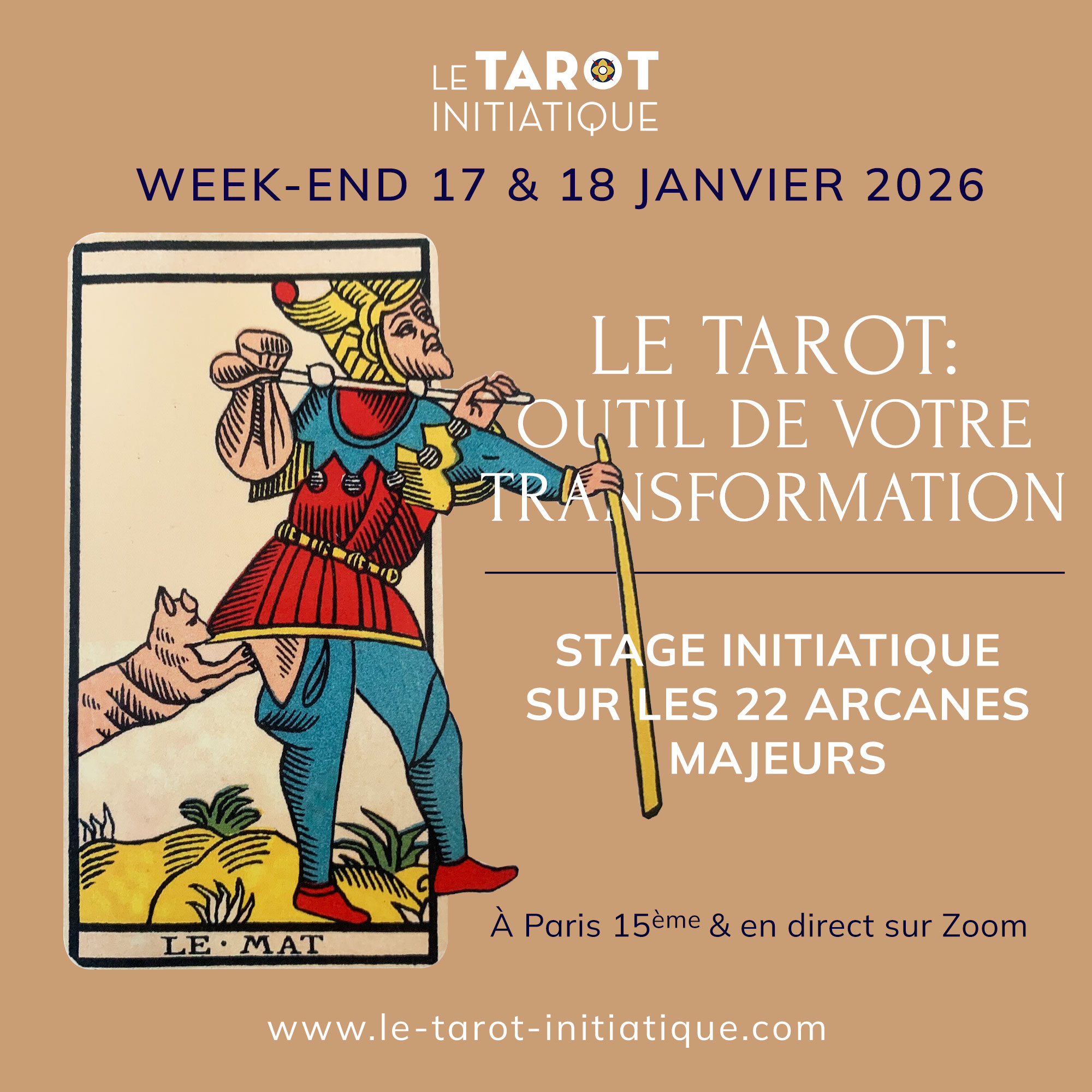 stage tarot de marseille janvier 2026