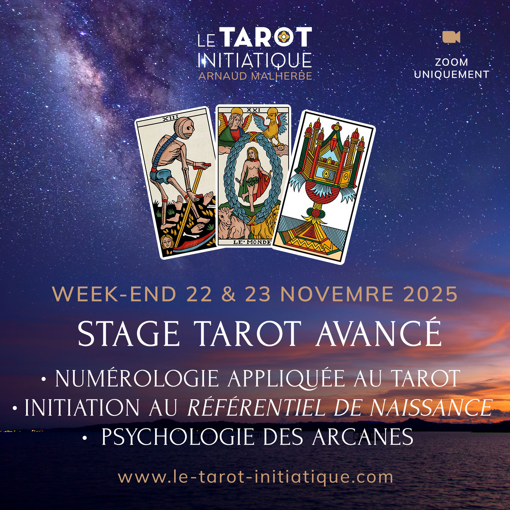 stage tarot referentiel de naissance novembre 2025