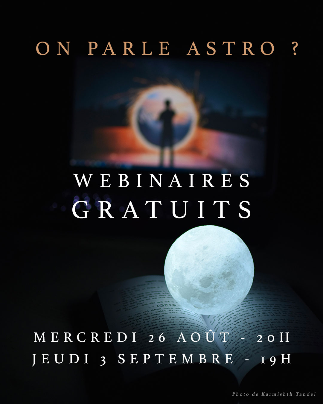 Webinaires gratuits astro rentree 2026