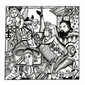 02 Tarot doodle print 1 3