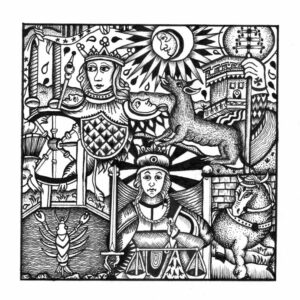02 Tarot doodle print 2 3