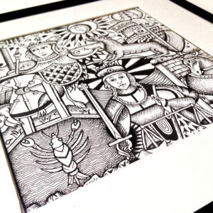 03 Tarot doodle print 2 3