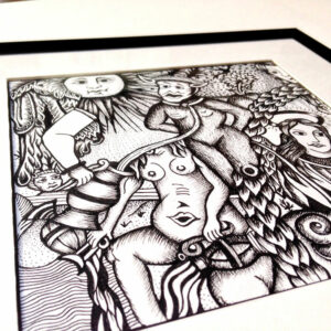 03 Tarot doodle print 3 3