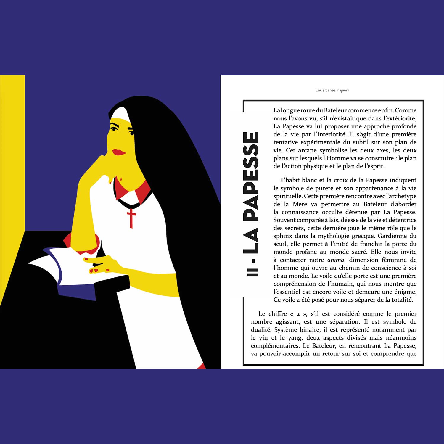 Le Tarot Initiatique La papesse