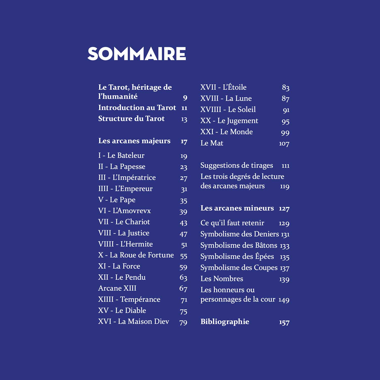 Le Tarot Initiatique sommaire